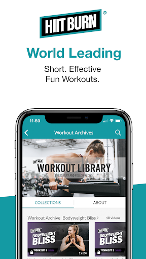 Screenshot of HIITBURN: Workouts From Home