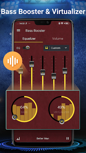 Equalizer Pro - Volume Booster & Bass Booster android2mod screenshots 4