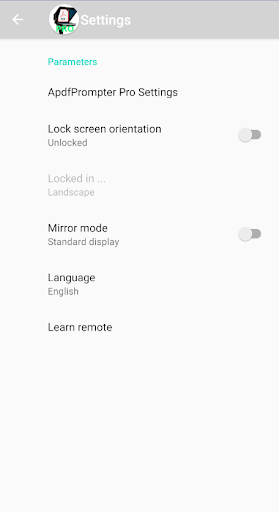 ApdfPrompter Pro Screen 3