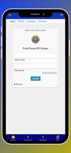 Peak Group Of Colleges Screen 2