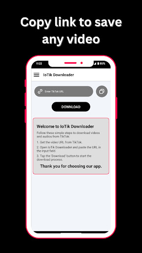 Download video no watermark Screenshot 1 - AppWisp.com
