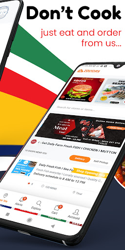 ZoviDay - Online Food Delivery Screen 3