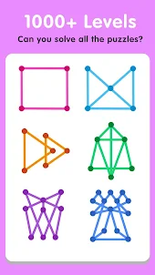 One Drawing Puzzle -Draw games