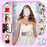 Wedding Dress Photo Montage icon