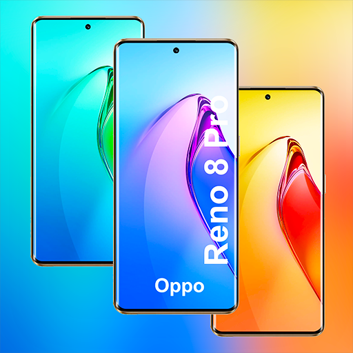 Oppo Reno 8 Pro Wallpaper logo