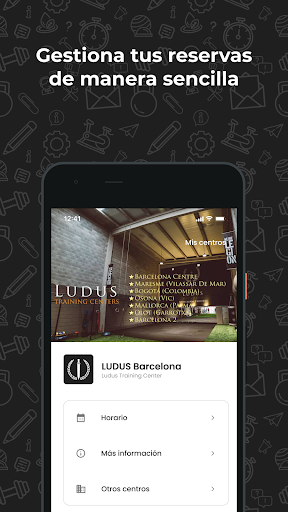 Android application LUDUS BARCELONA screenshort