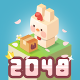 2048 Bunny Maker - bunny city building icon