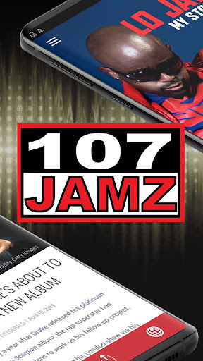 Screenshot of 107 JAMZ - Lake Charles (KJMH)