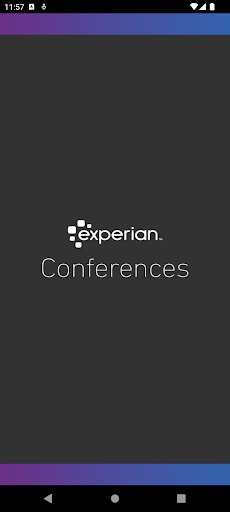 Android application Experian Conferences screenshort