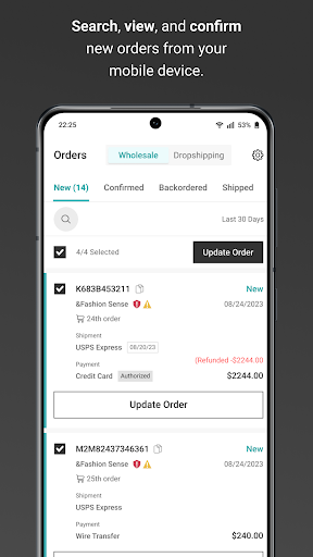 FASHIONGO Vendor Admin Screen 2