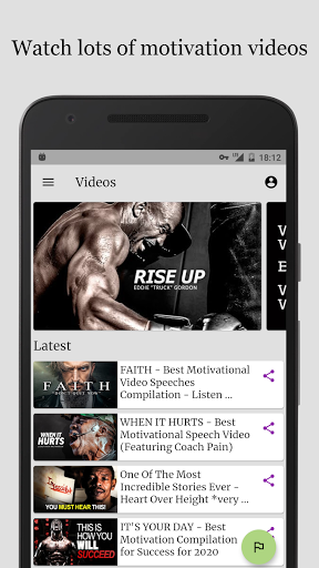 Android application Elite Motivation screenshort