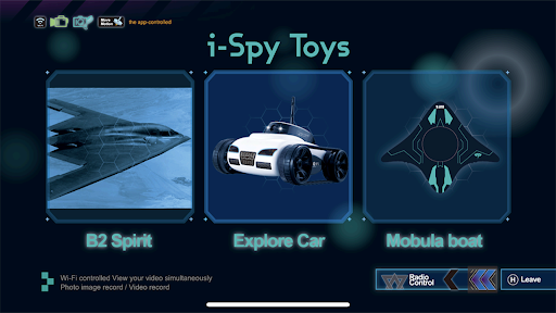 Android application iSpy Toys screenshort