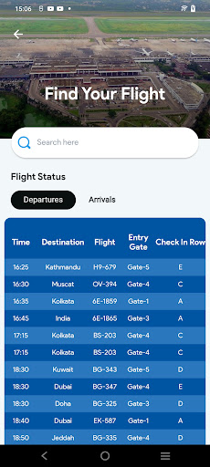 HSIA - DIGITAL AIRPORT SERVICE Screen 3
