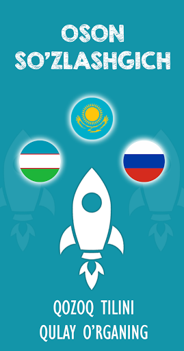Android application Qozoqcha Uzbekcha so'zlashgich screenshort