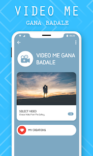 Video Me Gaana Badale : Change Song In Video 1
