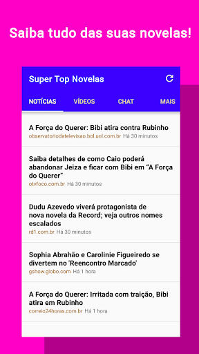 Super Top Novelas - Resumos, capítulos, famosos