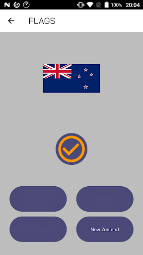 World Quiz Screen 3