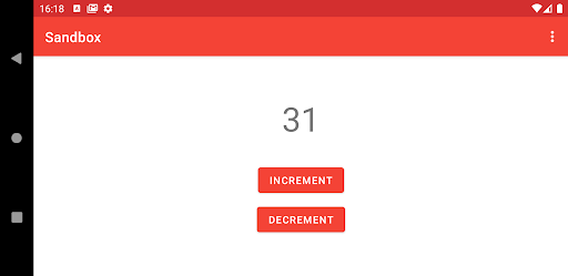 Android application Sandbox screenshort