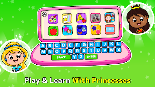 Android application Timpy Princess Computer Games screenshort