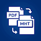 MHTML Viewer: MHT to PDF