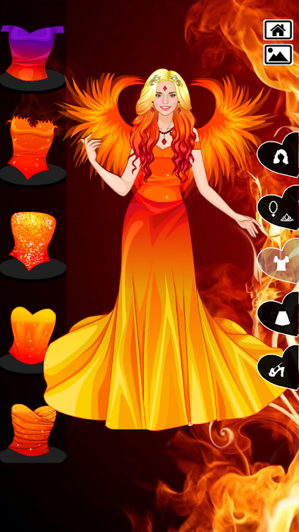 Element Princess dress up game - 0.6 - (Android)