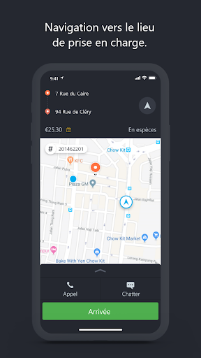 Le-VTC chauffeur Screen 2