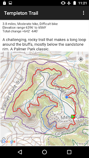 Colorado Springs Trails Screen 2