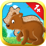 Hugo The Bear - Kids Puzzles icon