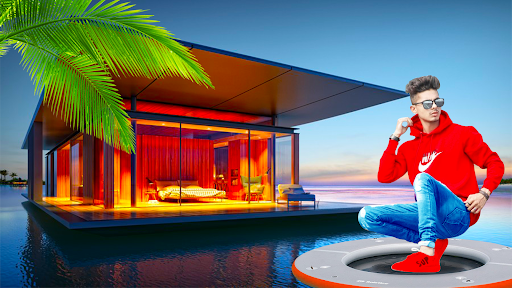 Floating House Photo Editor