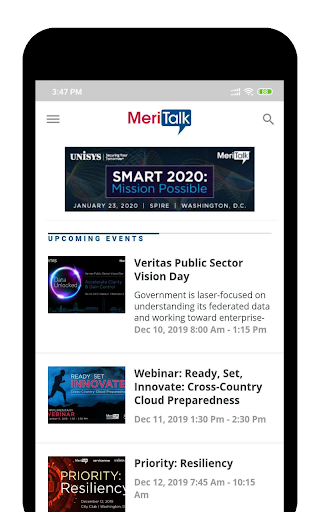 MeriTalk Screenshot 3 - AppWisp.com