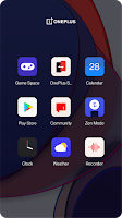 screenshot of OnePlus Icon Pack - Hydrogen