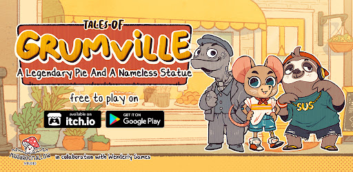 Android application Grumville Visual Novel screenshort