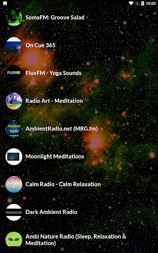 Radio Relax And Sleep Screen 2