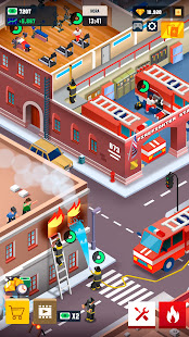Idle Firefighter Empire Tycoon - Management Game 0.9.3 APK + Mod (Unlimited money) untuk android