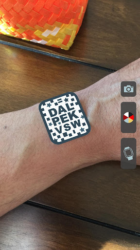 Android application Virtual SmartWatch for Pebble screenshort