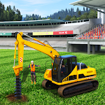 Cover Image of Download Stadium Construction Simulator  APK