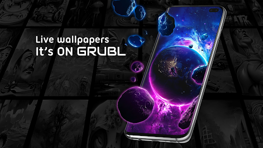 GRUBL™ 4D Live Wallpapers + AI - Apps on Google Play
