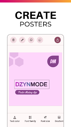 Poster Maker App - DzynModeのおすすめ画像2