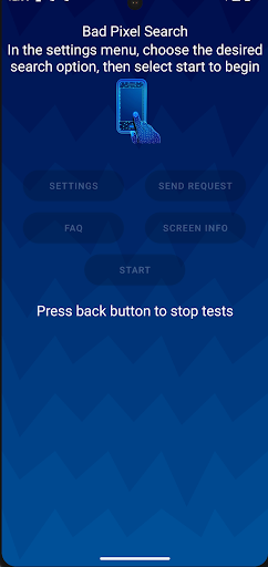 Android application Bad Pixel Search screenshort
