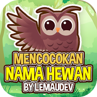 Edukasi Mencocokan Nama Hewan