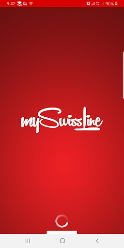 Android application mySwissLine screenshort