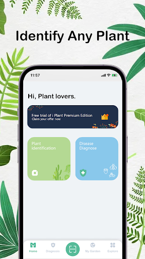 Android application PlantID-AI Plant Identifier screenshort