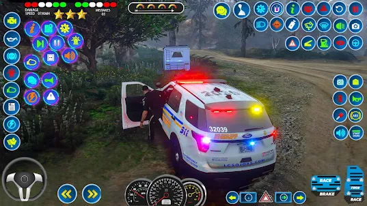 trò chơi cảnh sát đậu xe 3d
