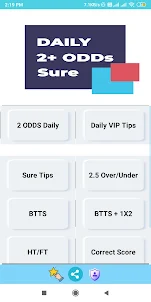 DAILY 2+ ODDS Sure Betting Tip