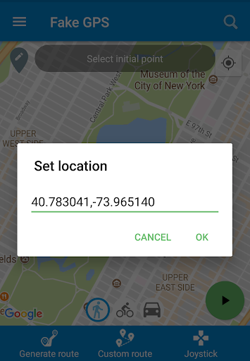 Fake GPS & Joysitck Screen 3