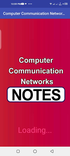Android application Computer Communication Network screenshort