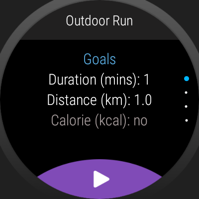 Fitness (Round Screen) Screen 2