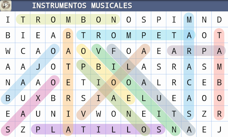 Sopa de Letras en Español - 3.2023a - (Android)