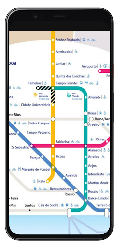 Lisbon Metro Guide & Planner Screen 2