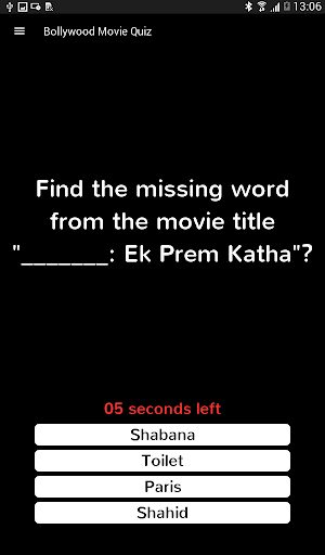 Bollywood Movie Quiz